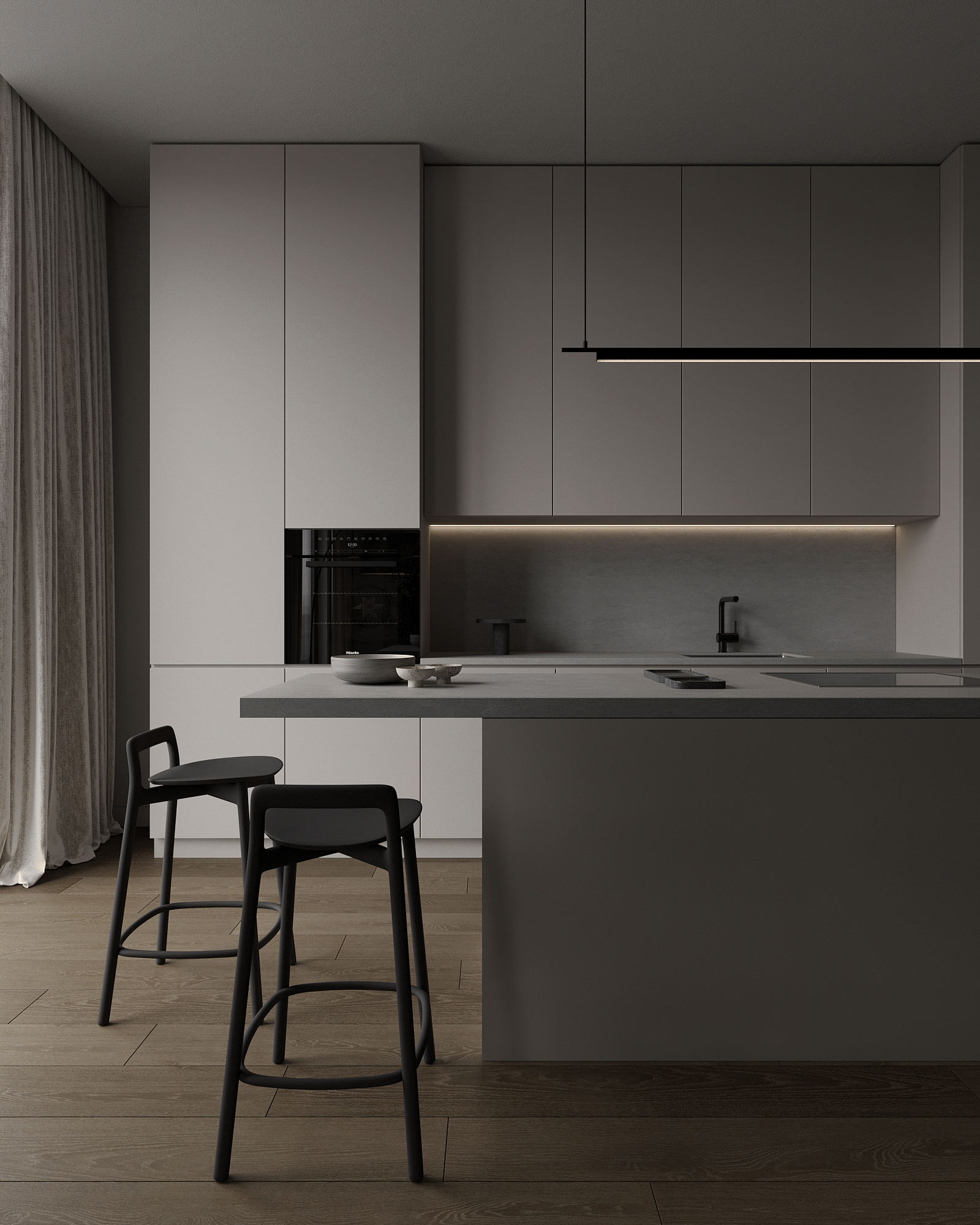 中性色系住宅设计 既高级又精致！-14