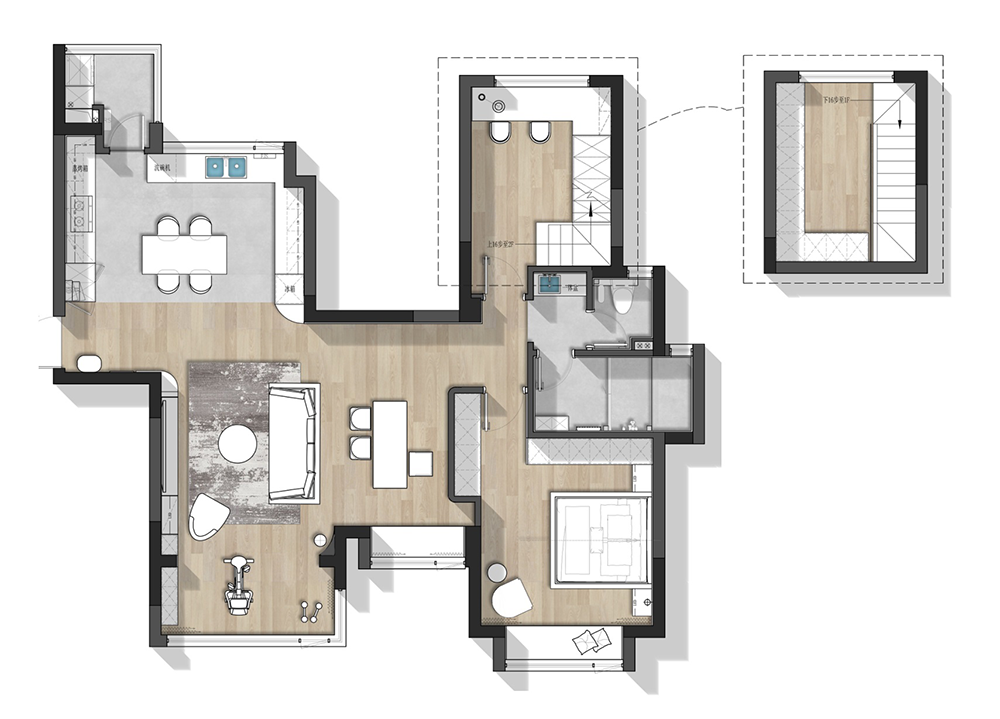 私宅设计丨中国苏州丨一道设计-42