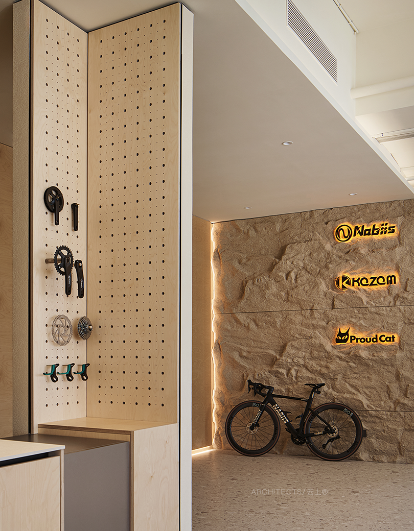 行猩体育相关私宅及商业项目,骑行装备展厅等空间设计-22