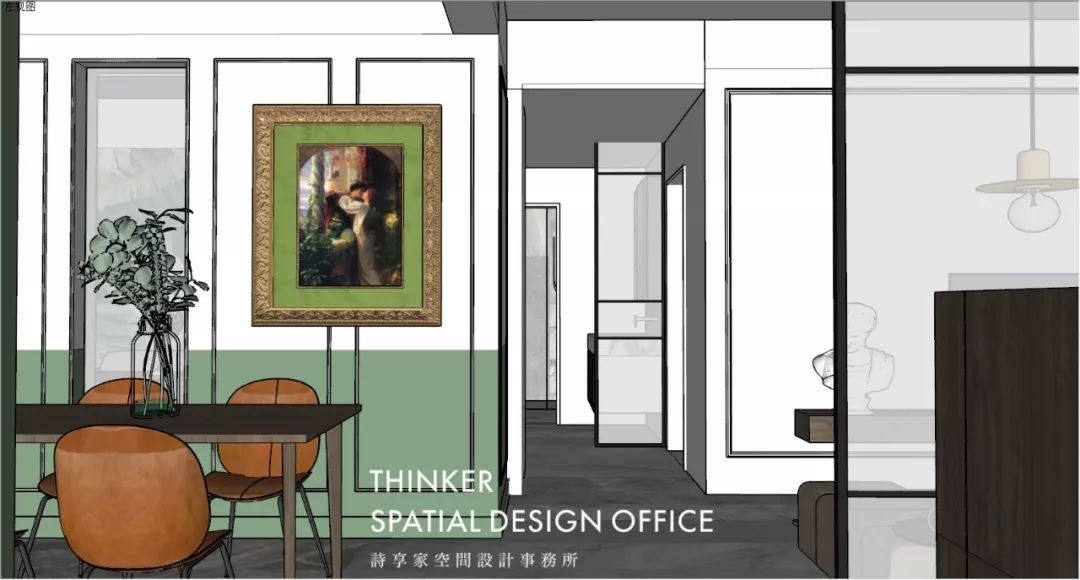 轻奢复古绿,银泰御华园的精致生活-39