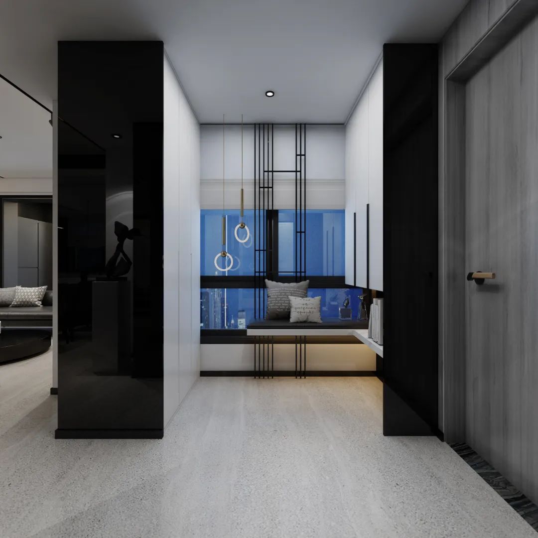 静享雅奢生活——柳州东郡鼎苑 130m²减法设计-10