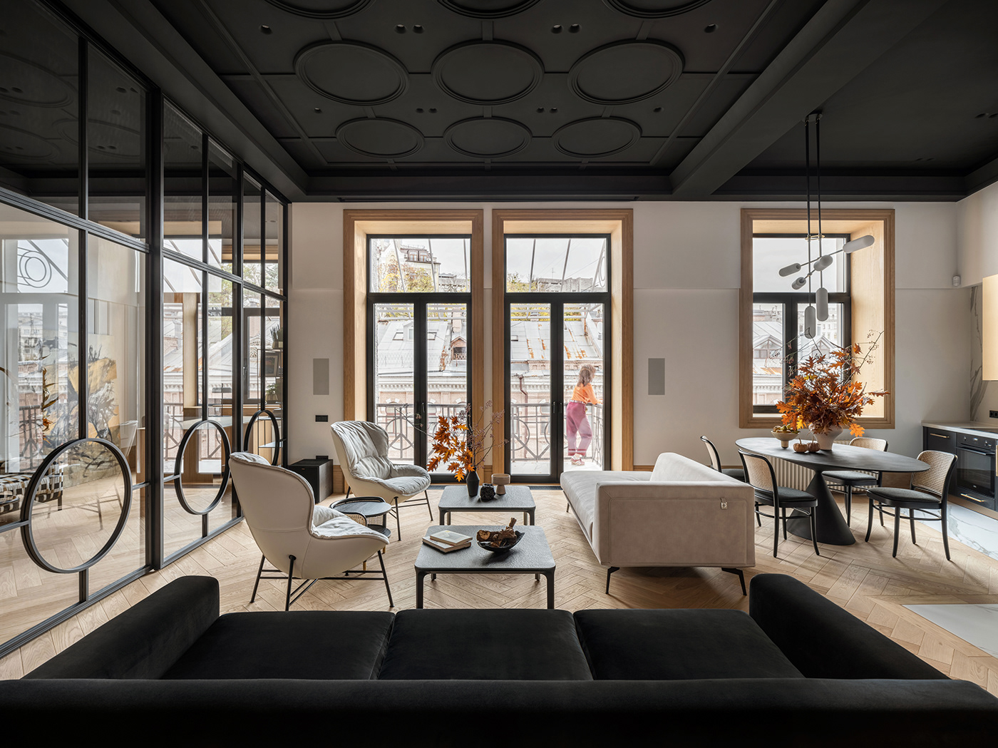 乌克兰基辅 154㎡两居室公寓设计丨Oksana Dolgopiatova-19