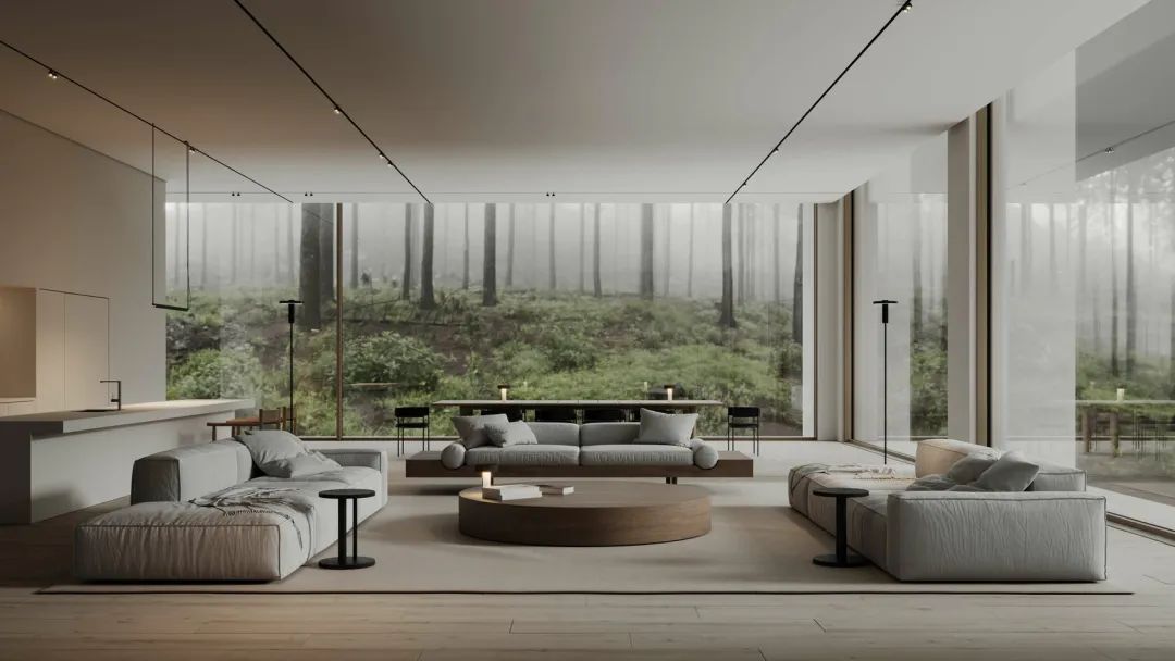 瑞典森林别墅丨Aleksandra Shevchenko-9