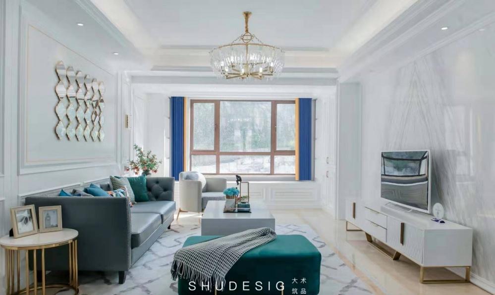 潘辉--易恒空间设计丨平层丨爱丽丝--欧式-1