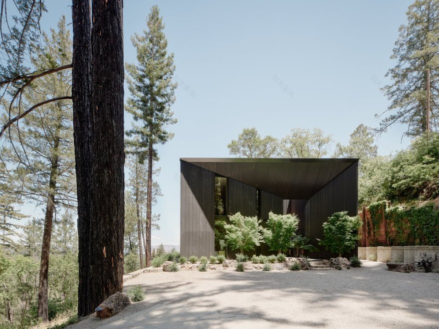 Mount Veeder Outpost 住宅丨美国加利福尼亚丨Atelier Jorgensen-1