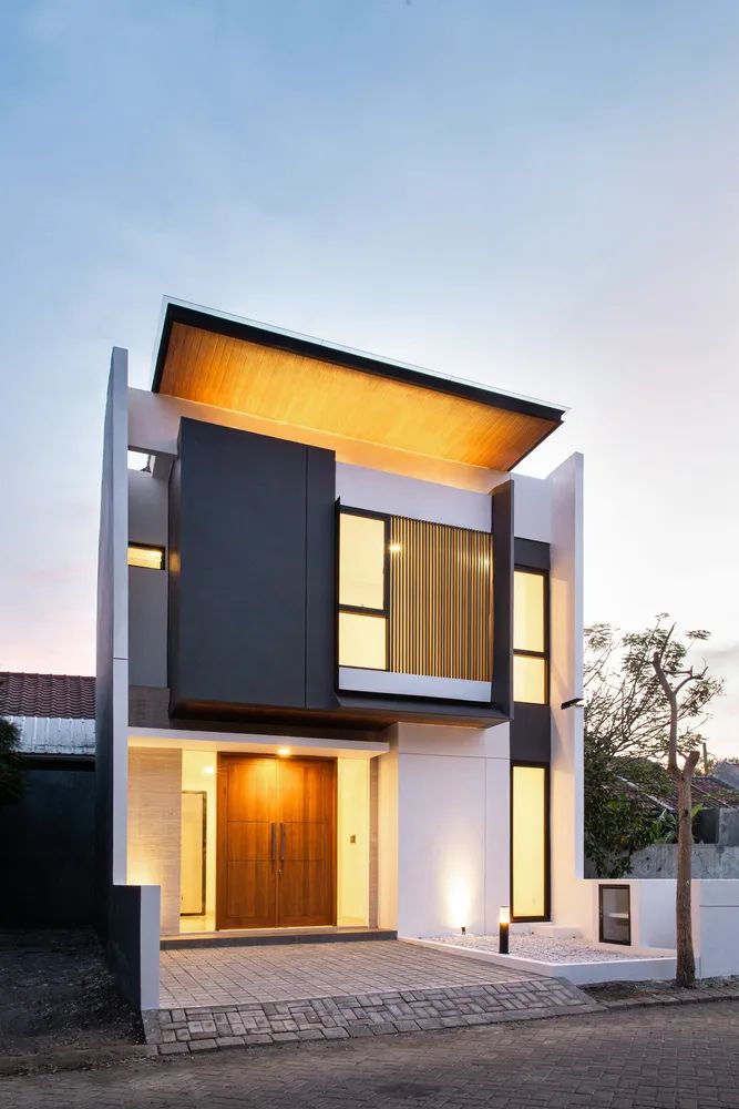 现代简约乡村住宅设计案例-21