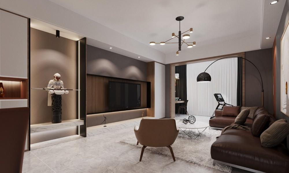 简约色彩搭配,缔造温馨宜居空间-9