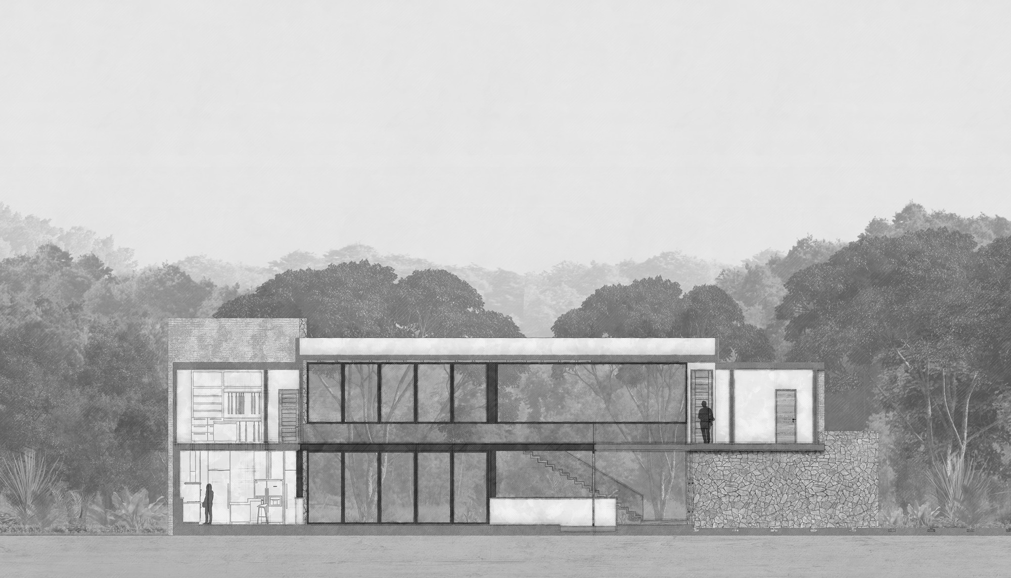 Entreparotas House / Di Frenna Arquitectos-47