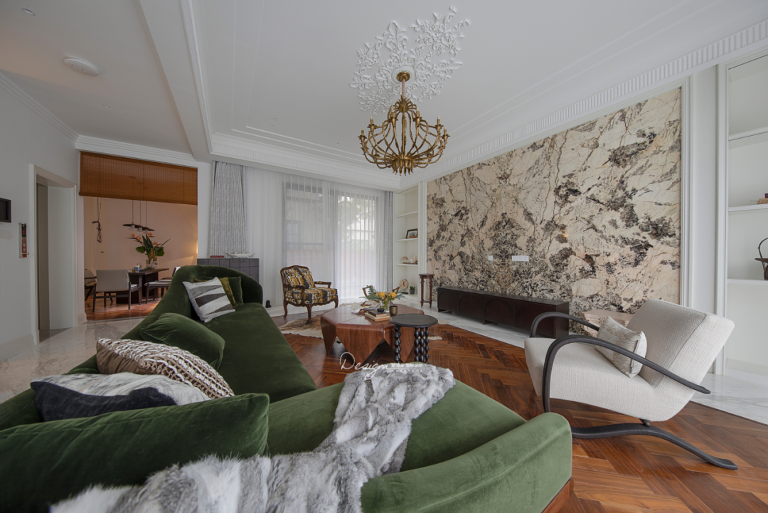 优雅咏唱,复古调的诗意生活丨紫苹果装饰集团-51