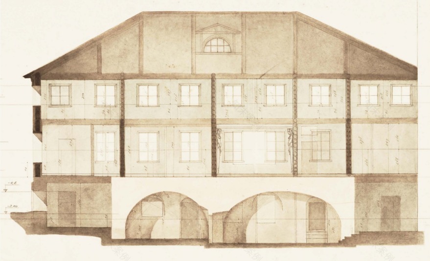 苏联建筑风格的独栋别墅设计-4
