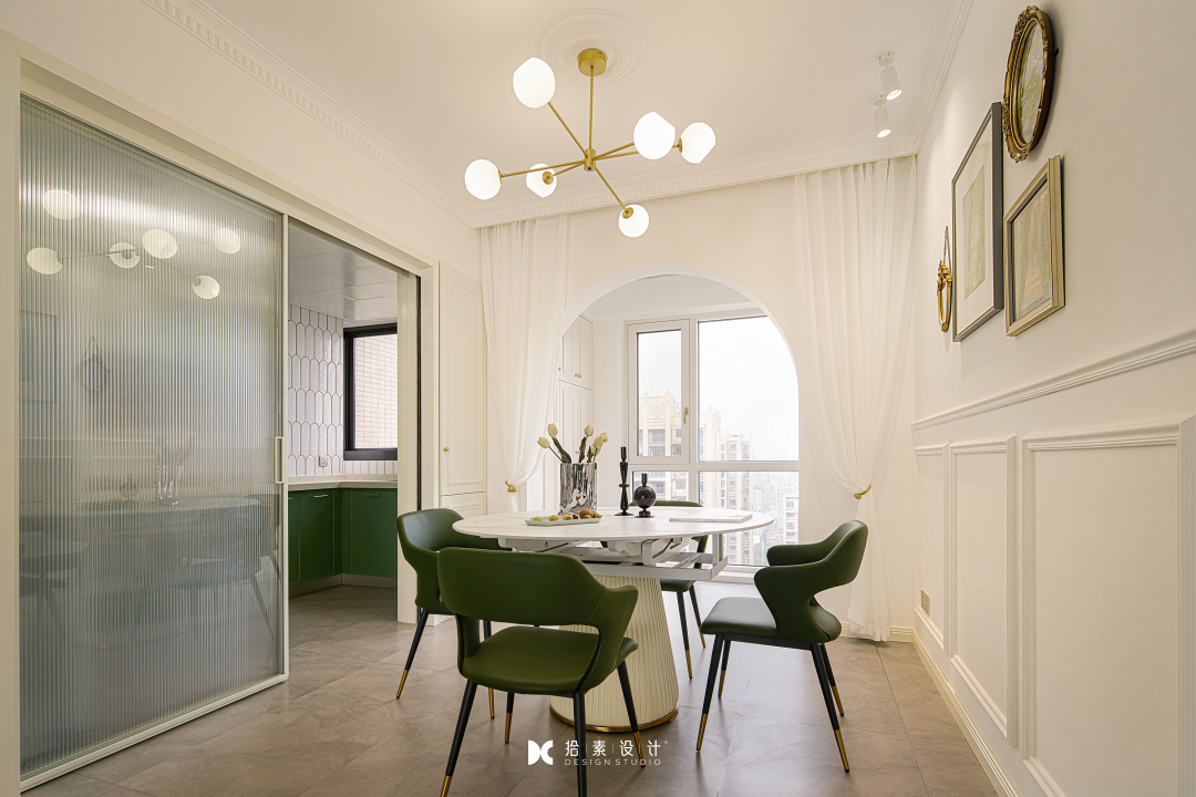 卡皮西纳花园 · 法式轻奢的多彩生活空间丨拾素設計-61