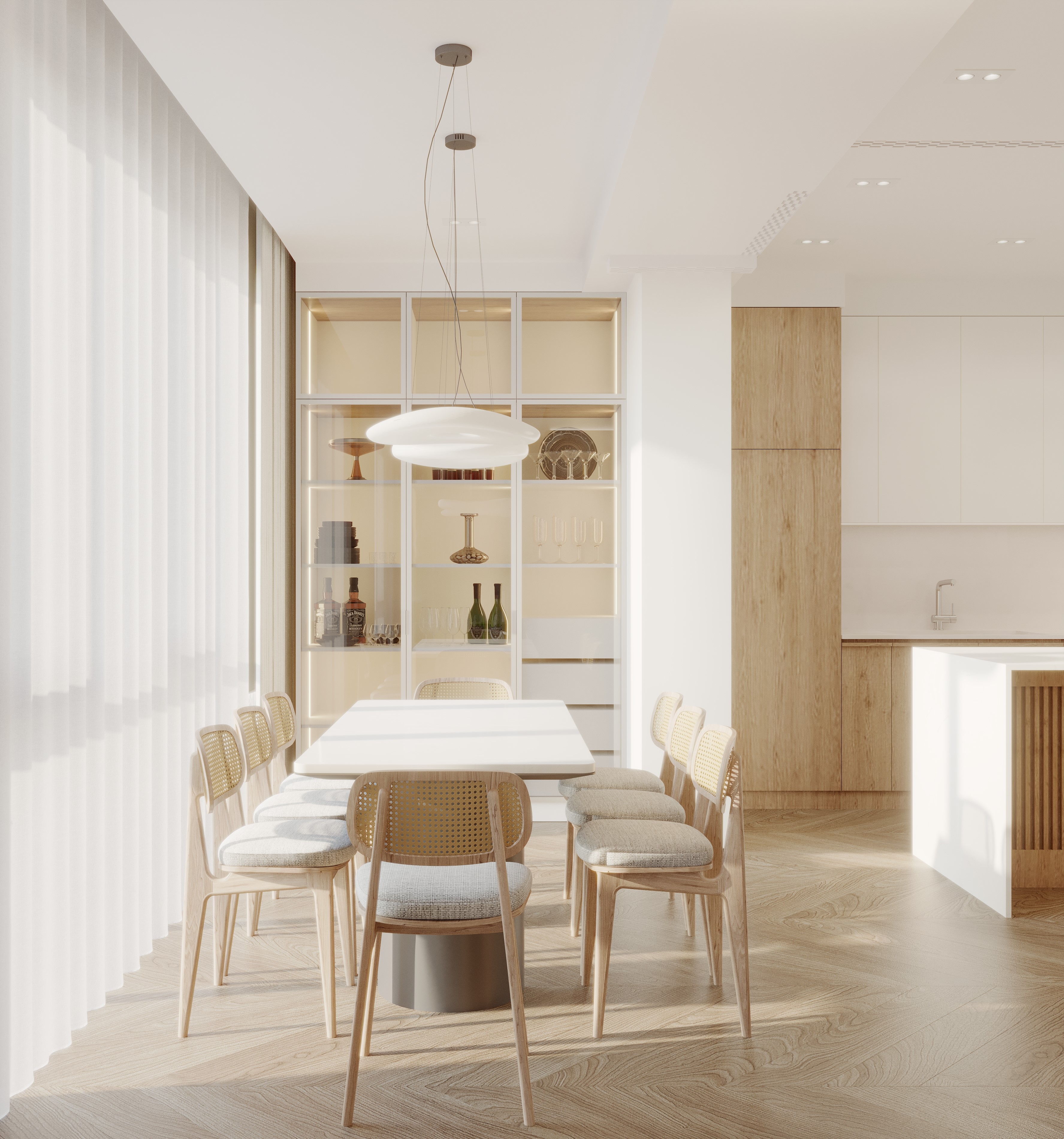 浅色客厅公寓设计丨亚美尼亚丨Zenith studio（设计师Ani Karapetyan）-15