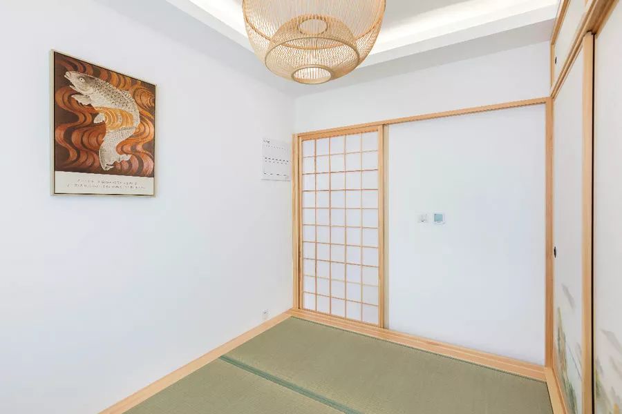 禅意苏州 | 湖边 125㎡原木空间,日式榻榻米与苏州园林的完美结合-71