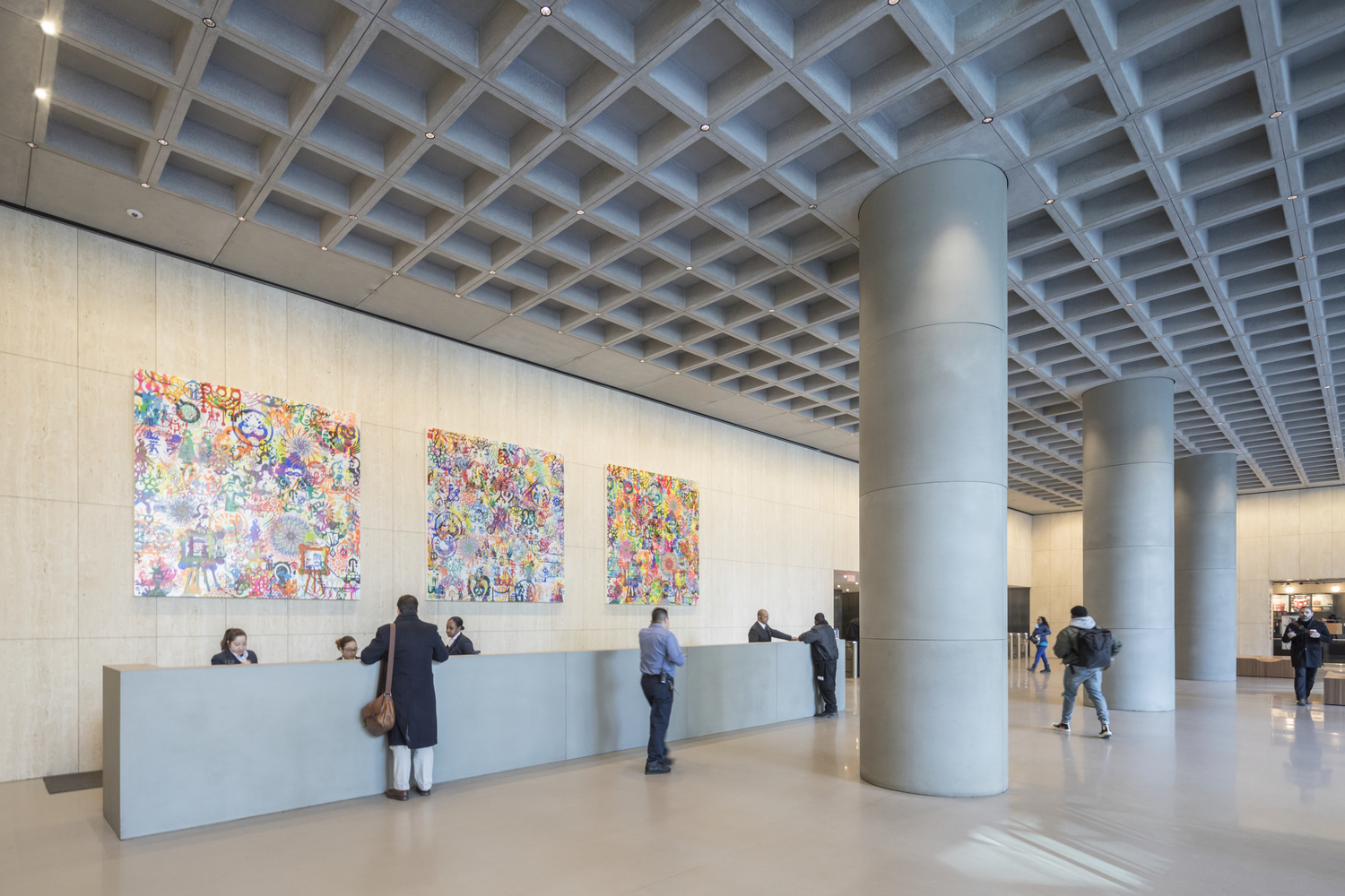 五曼哈顿西大楼翻新 | 现代几何美感与高效能源性能的融合-75