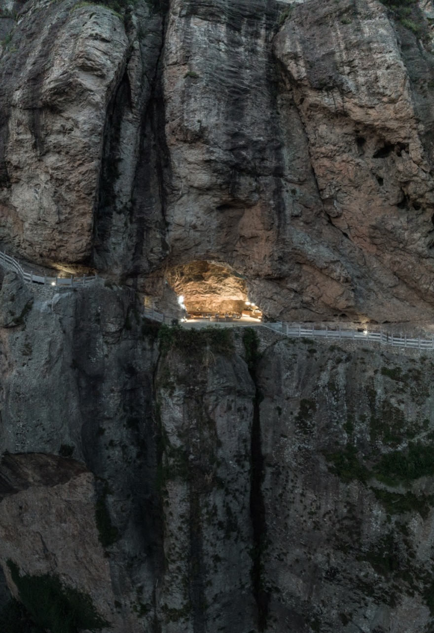 雁荡山风景区悬崖咖啡丨中国温州丨慢珊瑚设计-92