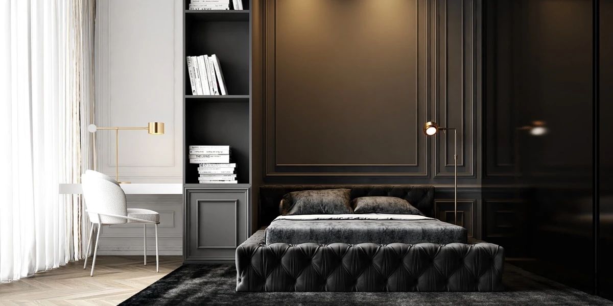 简约黑白家居设计-52