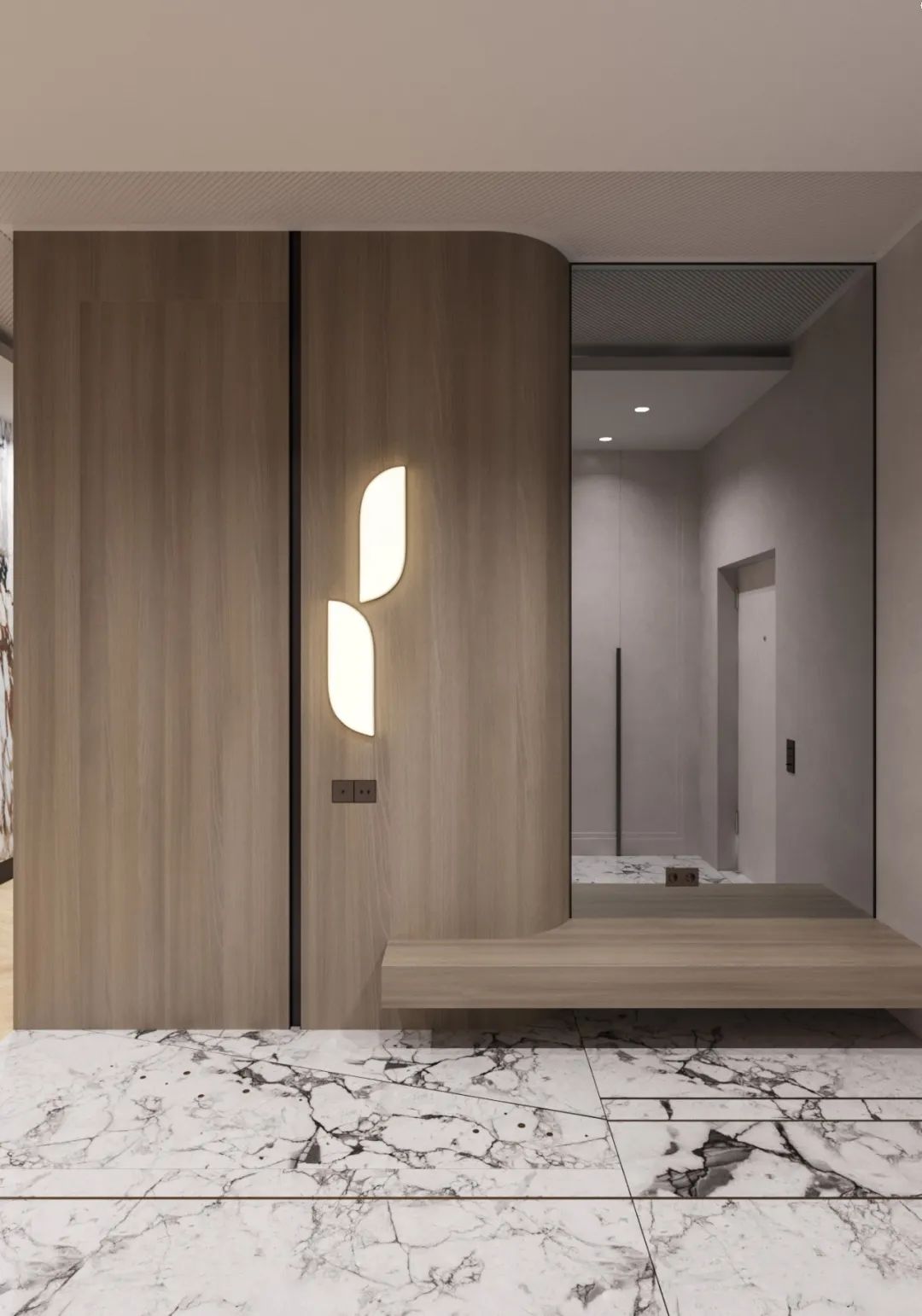 百款门厅柜设计案例，让家焕然一新-50