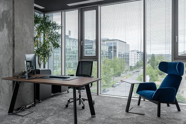 1400㎡制造公司总部办公空间,优雅精致灰的工业风设计-53