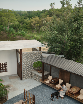 闭门即是深山  半日松风茶空间设计丨中国南京丨南京拙木空间设计