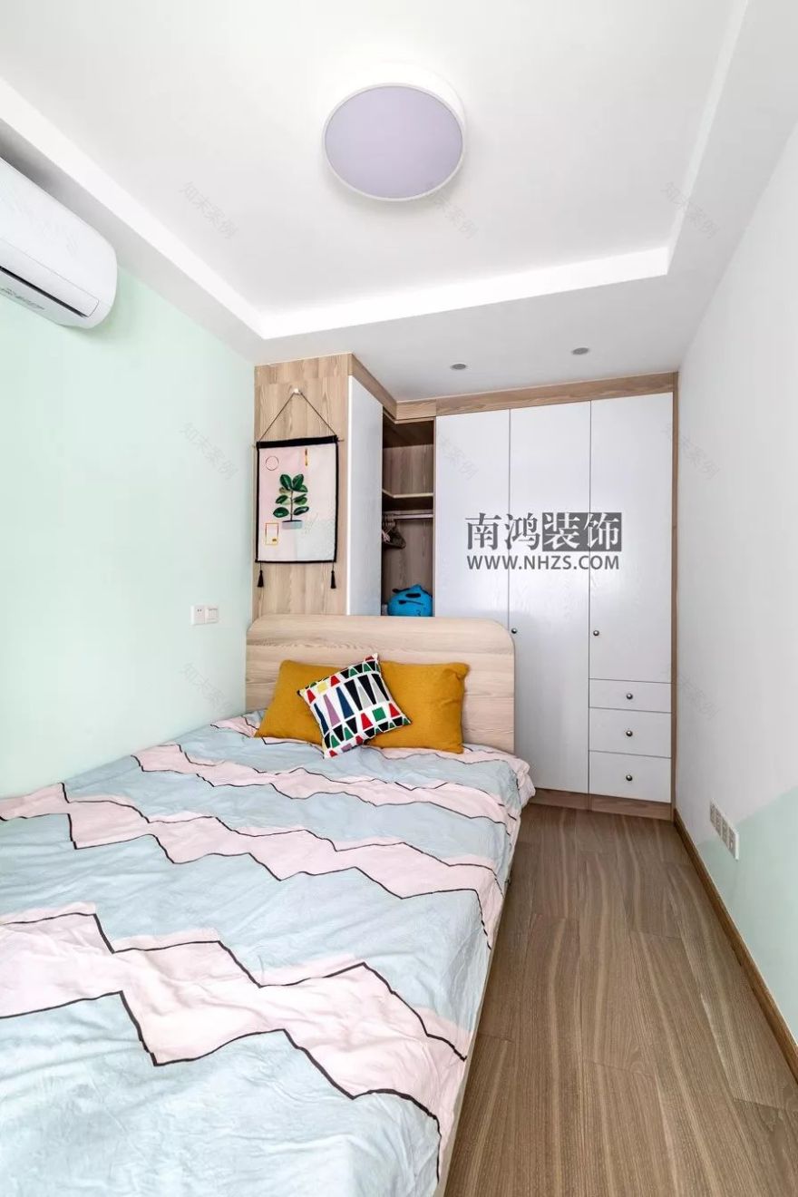 46㎡老房的原木风改造 | 小户型收纳空间的定制艺术-52