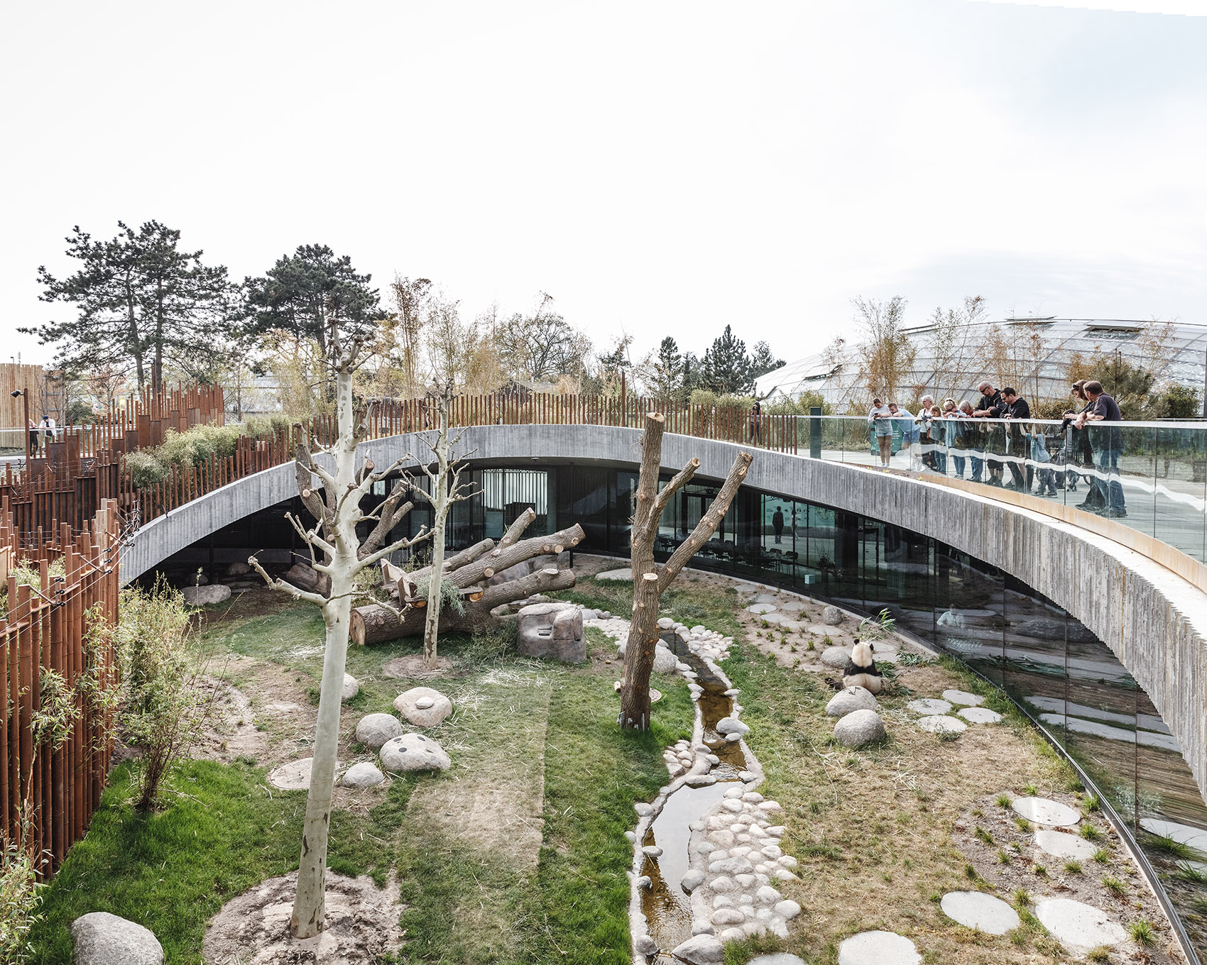 哥本哈根动物园熊猫馆，丹麦 / BIG-25