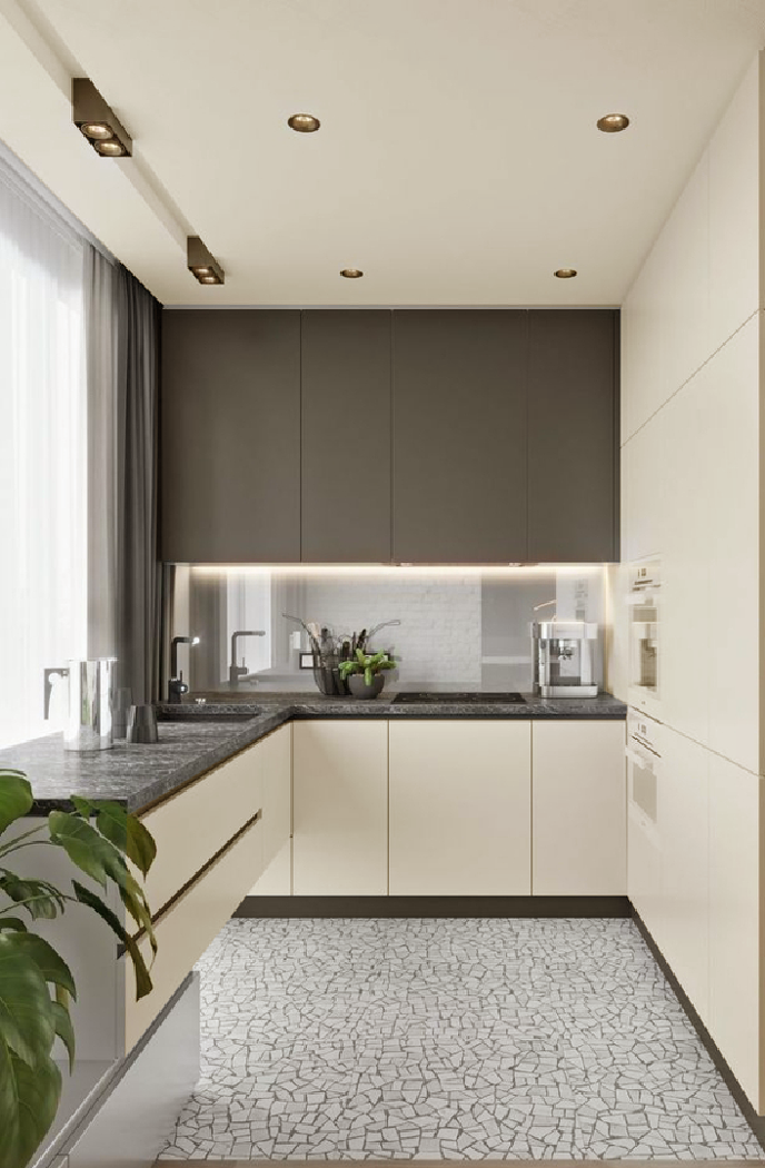 微水泥极简三口之家-8