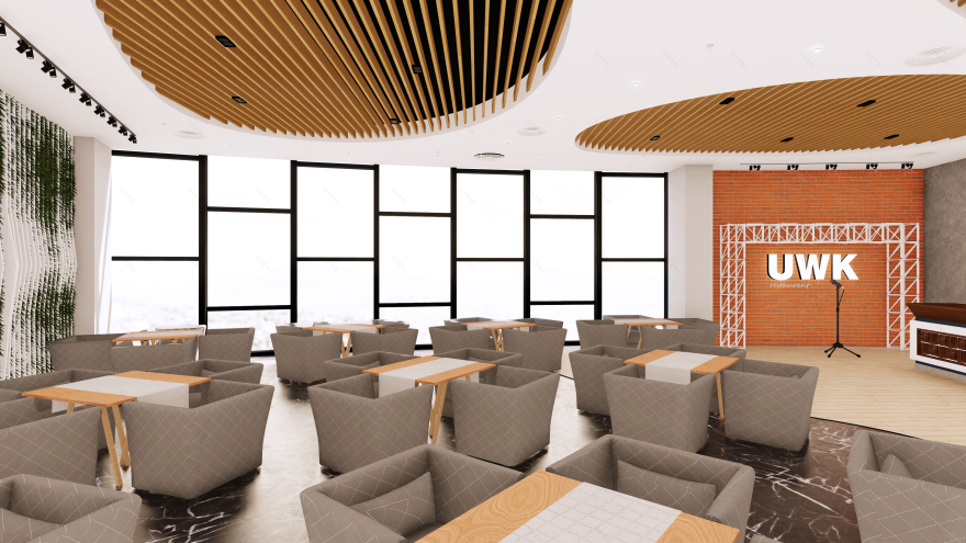 餐厅和咖啡馆的施工图设计-1