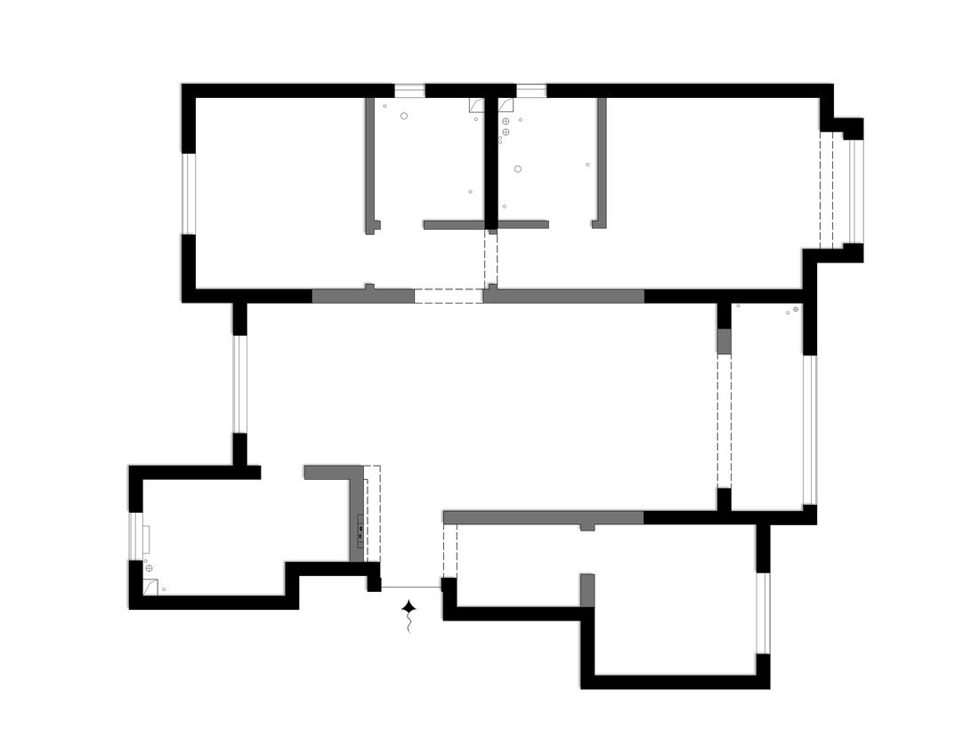 孟菲斯风格三代同堂温馨家居设计-3