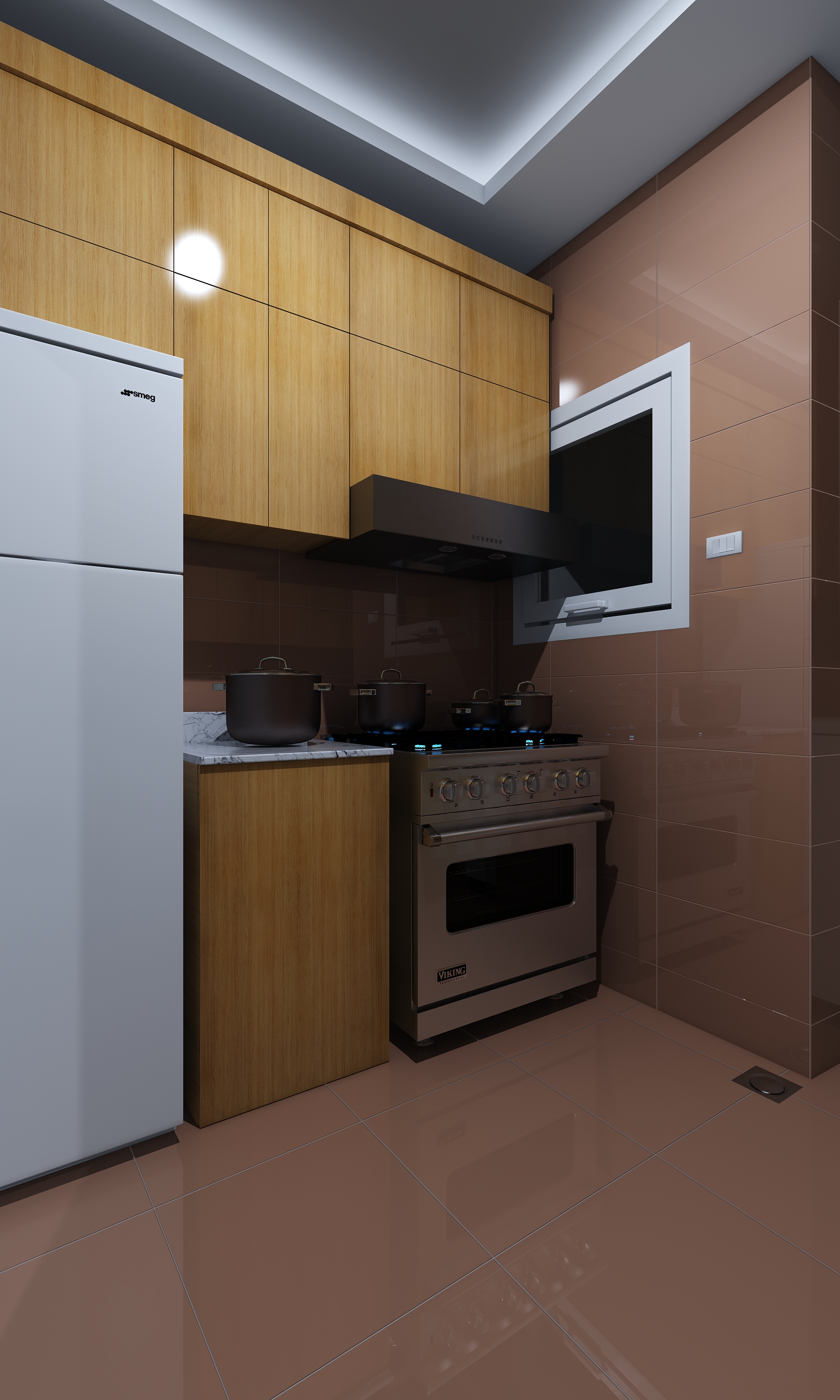 Plywood kitchen designed by me 2024-3