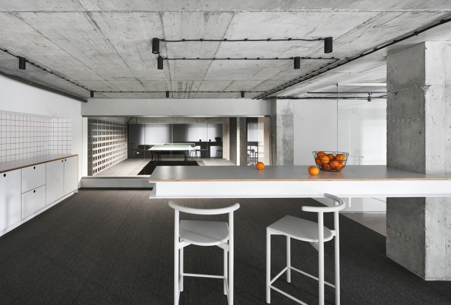 办公室音频视频,线条设计工作室丨俄罗斯加里宁格勒-27