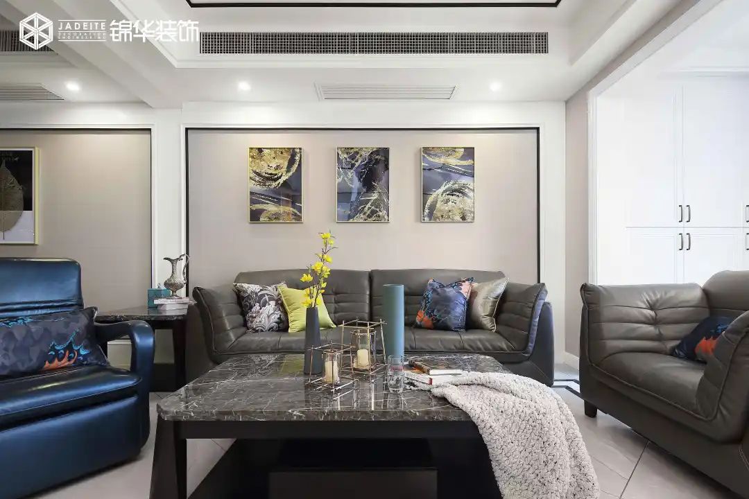 现代简约之家丨江苏锦华装饰-79