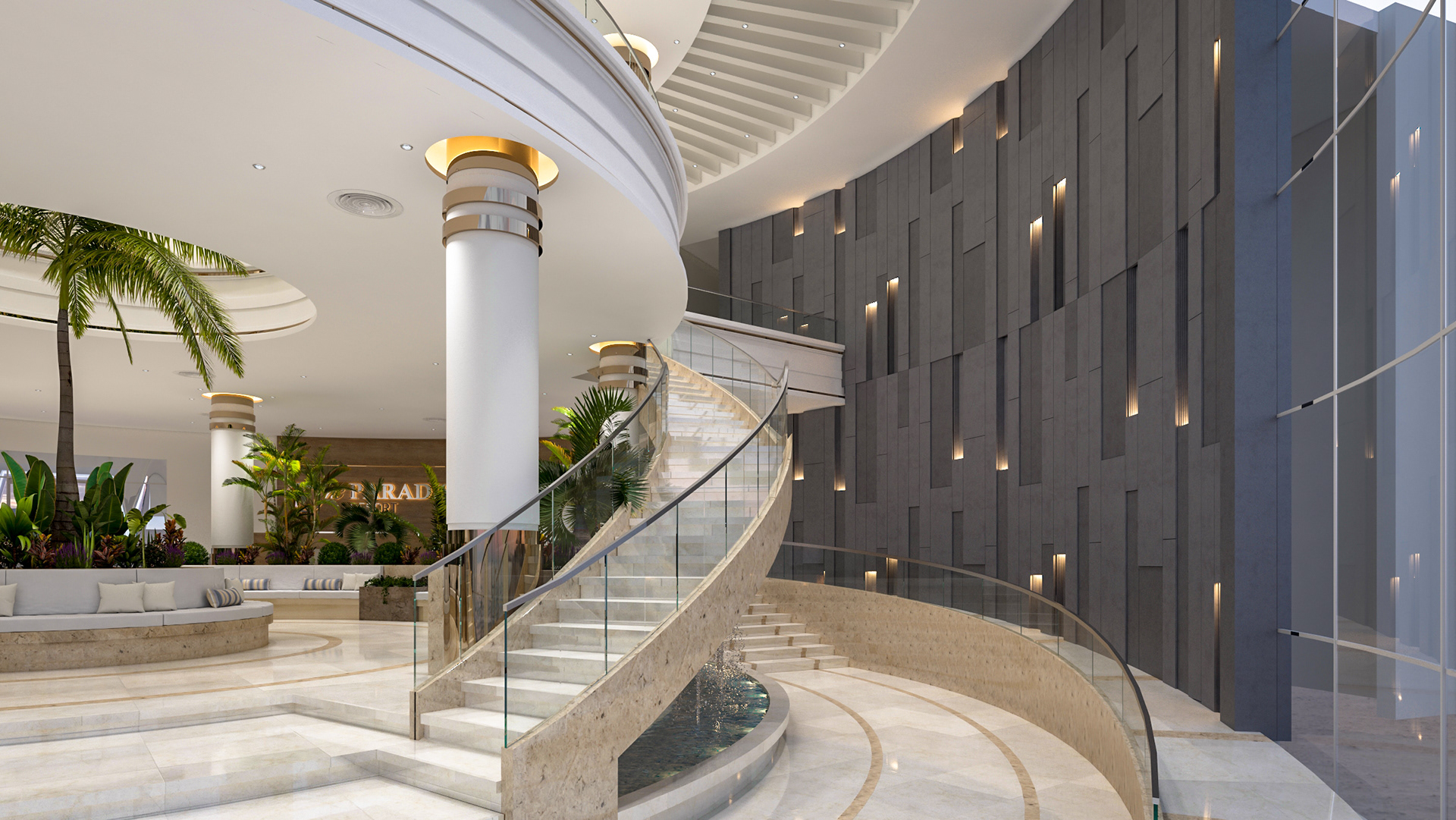 Paradise Motel 大堂室内设计丨E H A B I S H A K DESIGNS-3