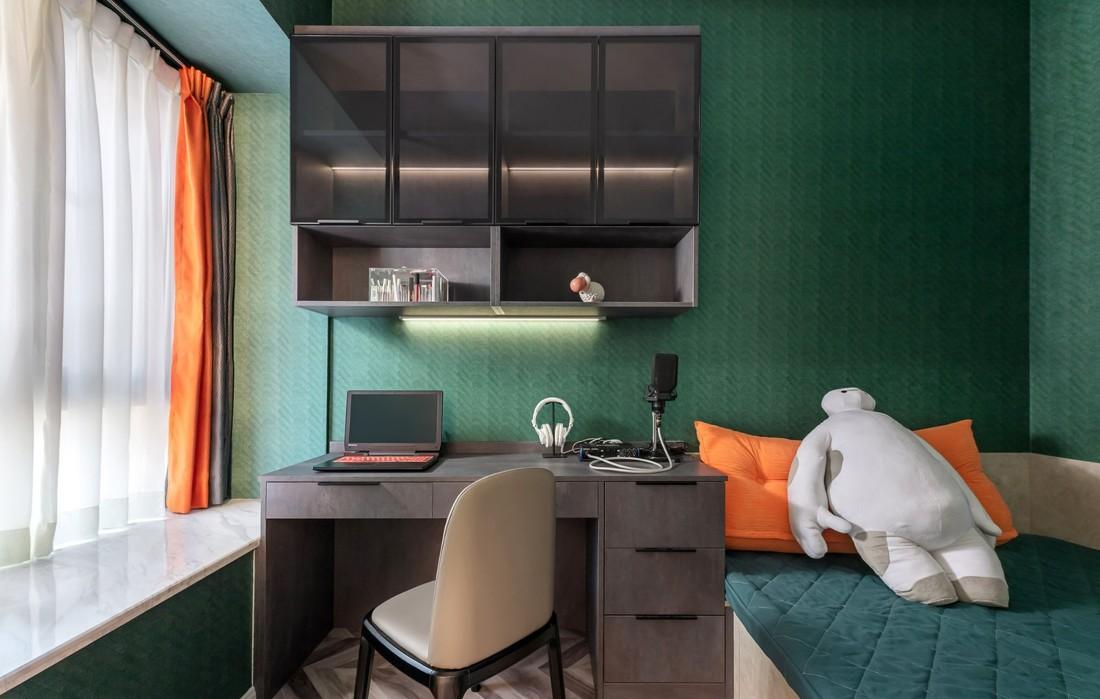 三舍设计丨平层丨新家这样の装，才够腔调！-16