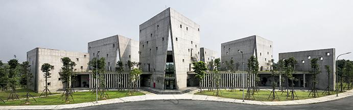 越南 Viettel 集团 Thach That 总部大楼——宁静与雕塑感并存的办公空间-10