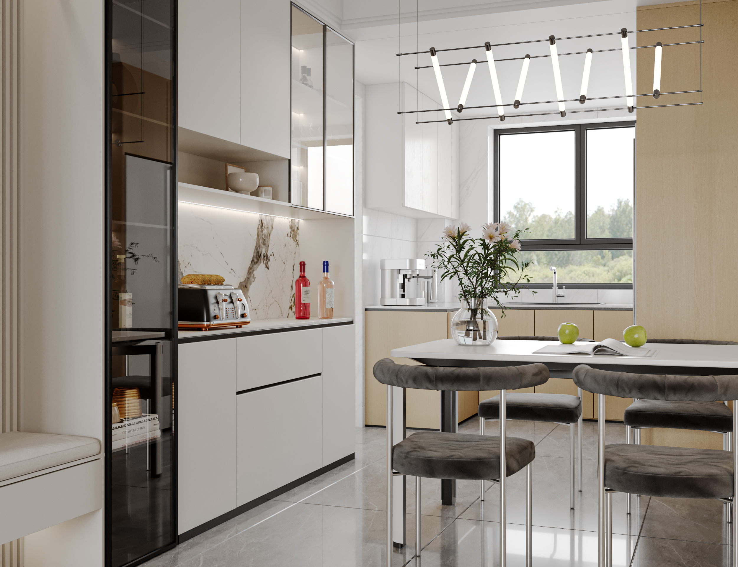 墩墩设计 | 127㎡私宅设计，简约有度！-6