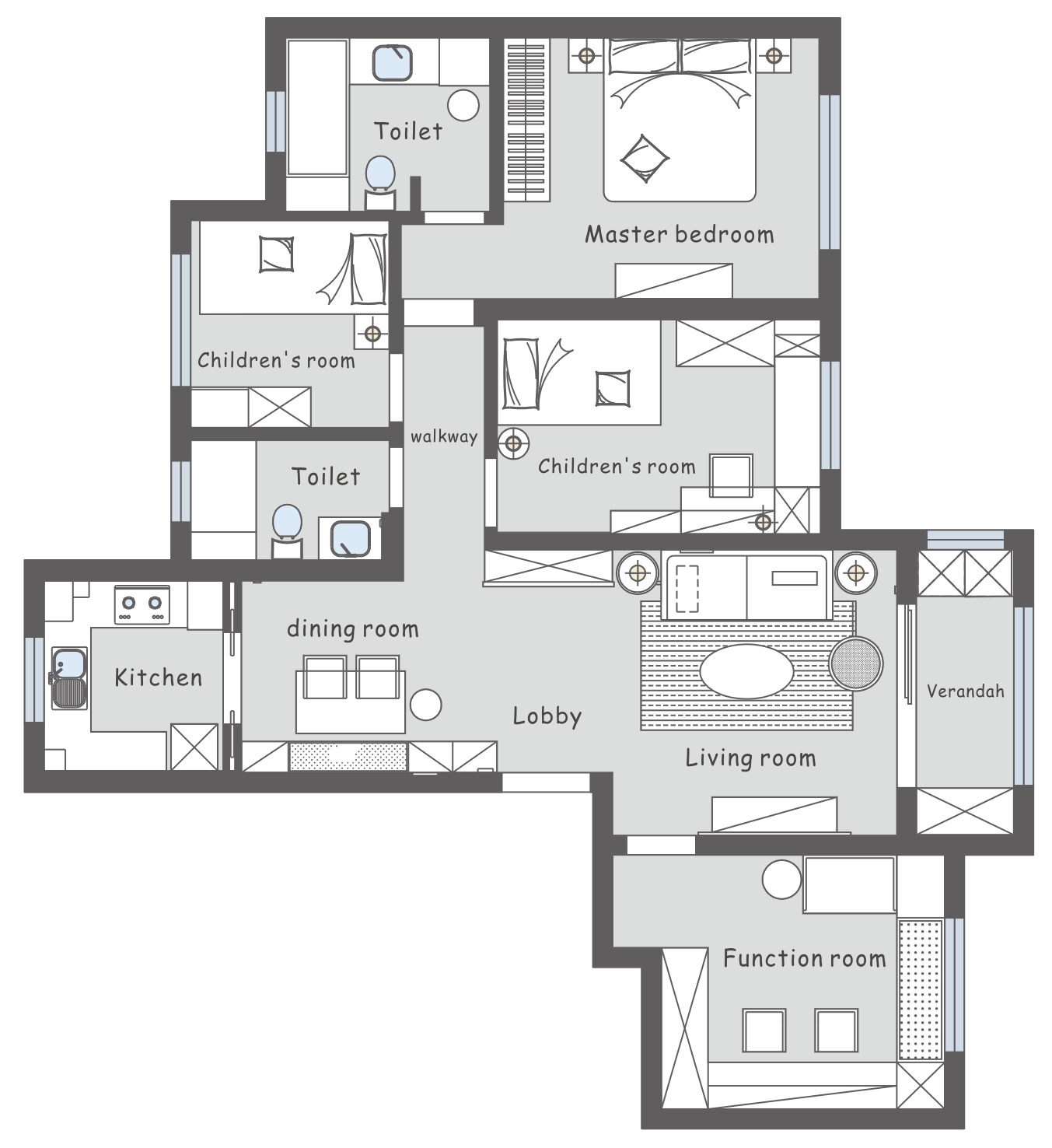 南京东城金茂悦简约设计-4