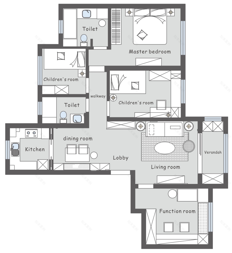 南京东城金茂悦简约设计-4
