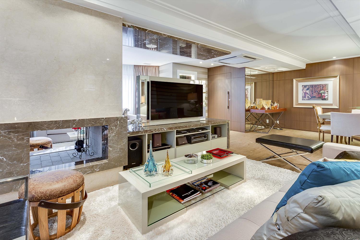 巴西公寓 CM 的现代风格室内设计-4