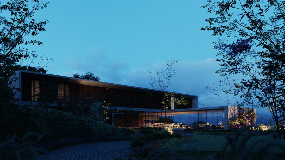 简约奢华独栋别墅设计丨LUISFERNANDO.ARQ-4