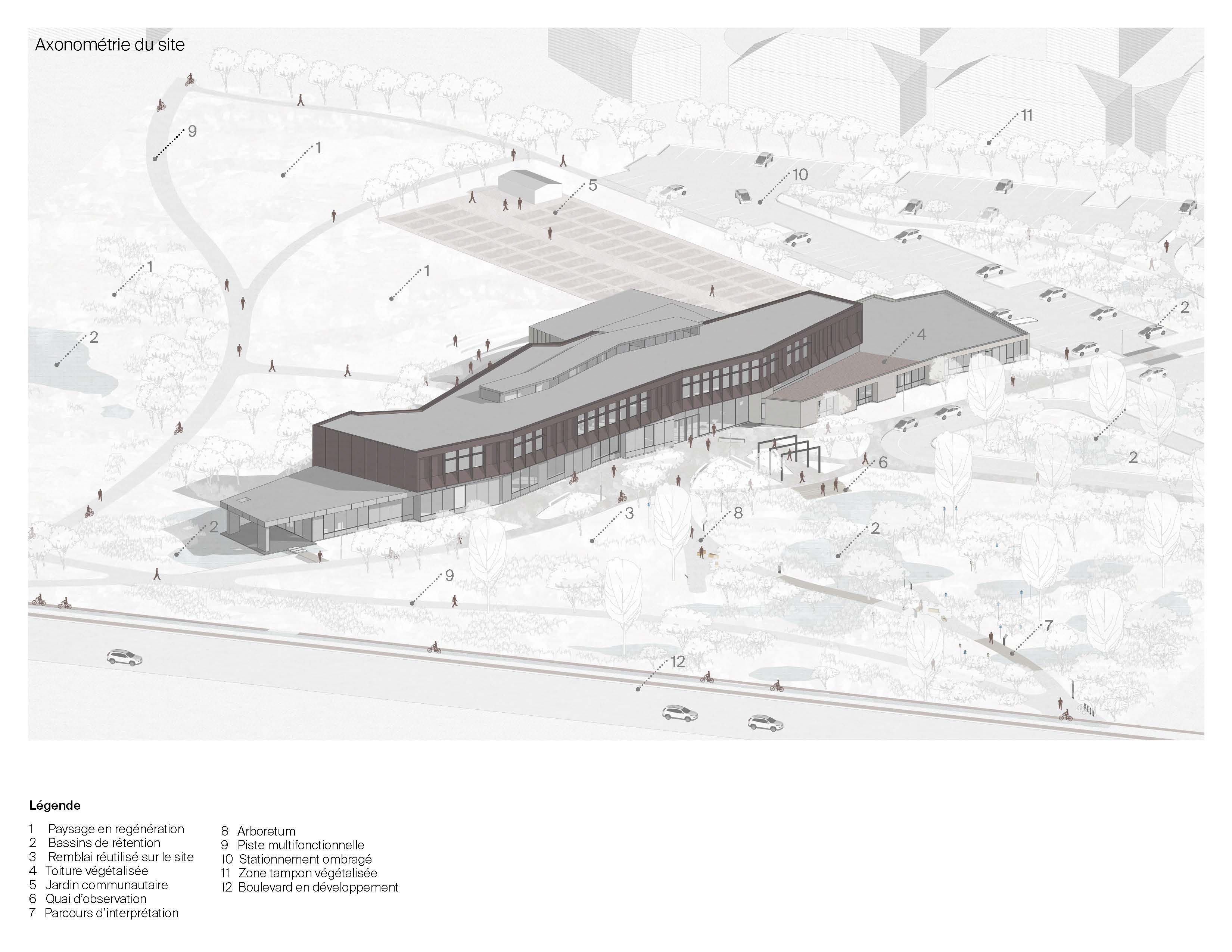 汇合处公民空间丨加拿大魁北克丨景观Projet Paysage,建筑Cardin Julien-21
