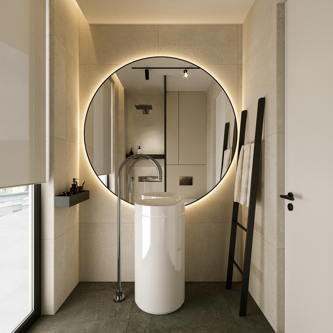 木质+简洁白 干净舒适 温暖住宅-13