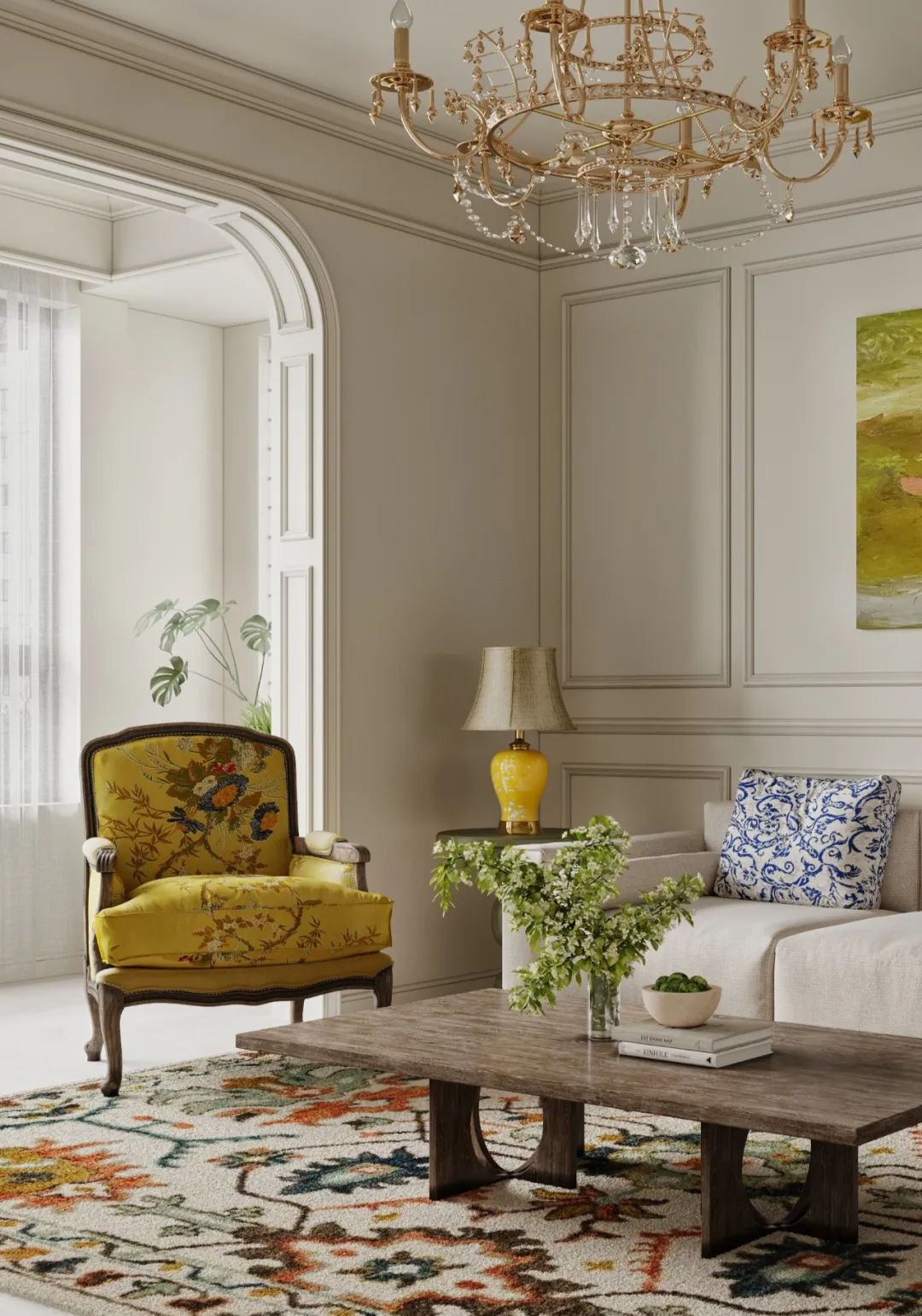 三代同堂的 150㎡混搭住宅-12