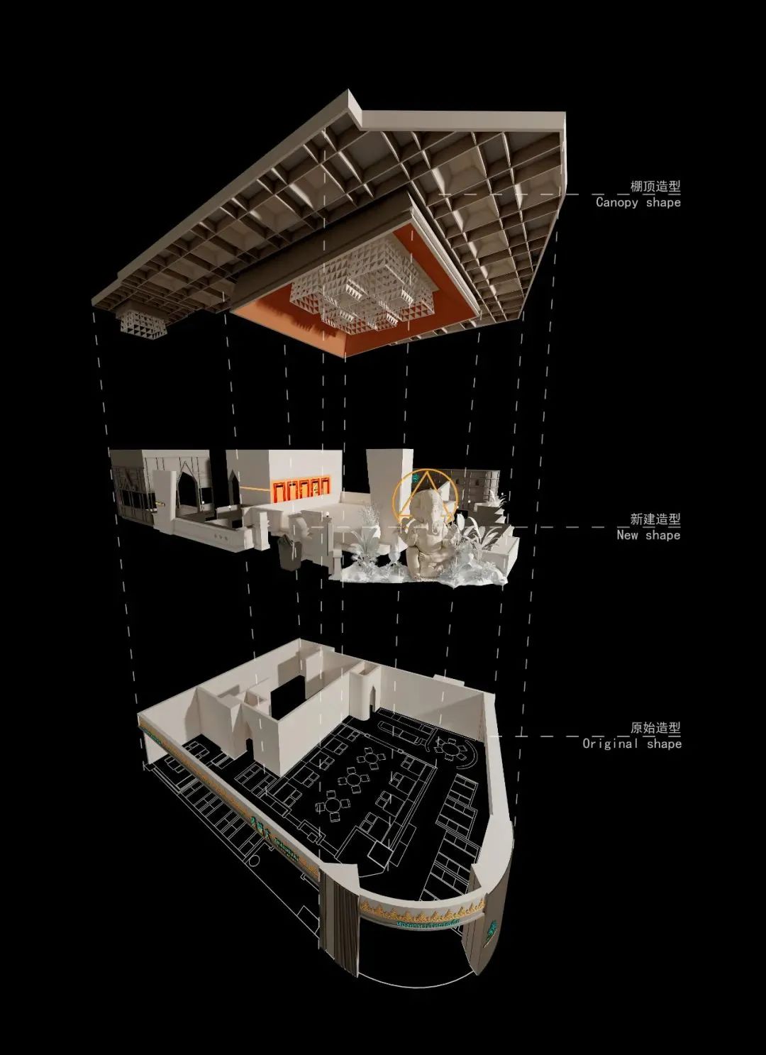 泰味太餐厅丨中国沈阳丨杭州向北设计咨询有限公司,派克齐（PKQ）空间设计机构-17