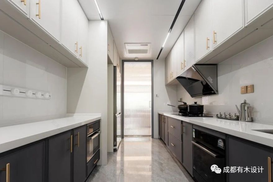 成都国宾雅集轻奢大平层丨中国成都丨有木设计-72