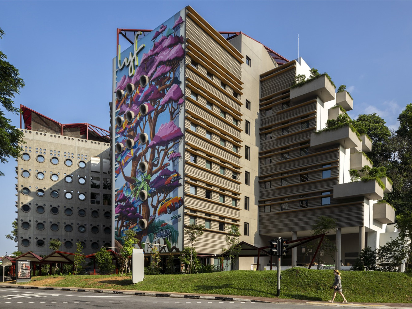 新加坡 lyf OneNorth 共同生活开发建筑丨WOHA-3