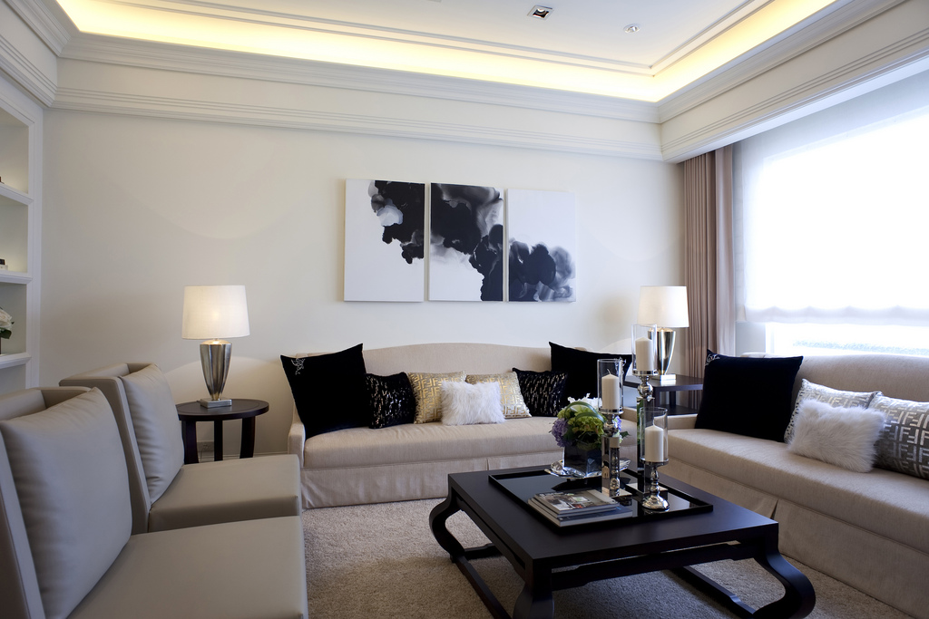 豪华别墅 现代风格摩根设计 景上河样板房-14