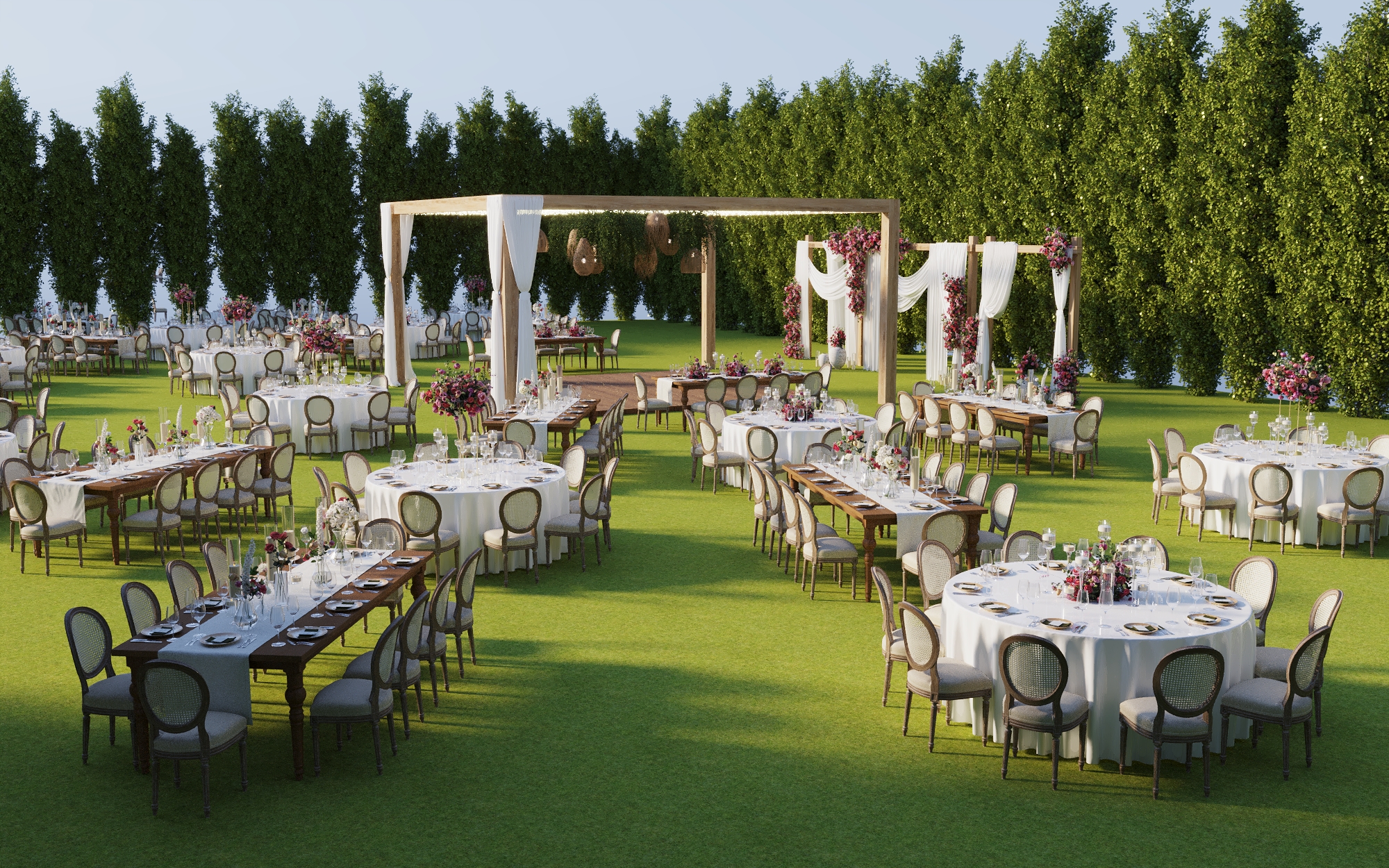 秘密花园-迪拜户外婚礼-2