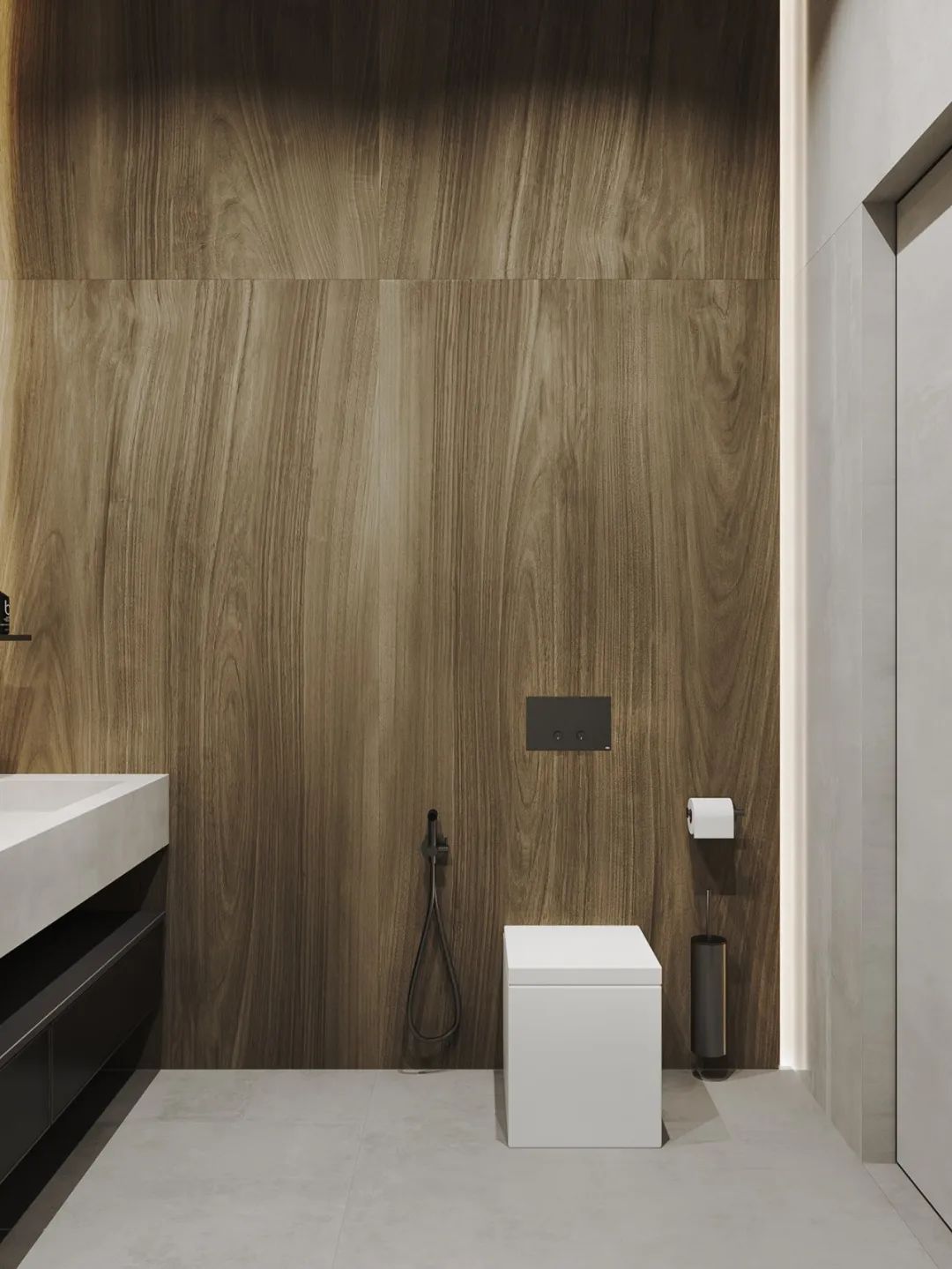 现代简约乡村风的居住空间-43