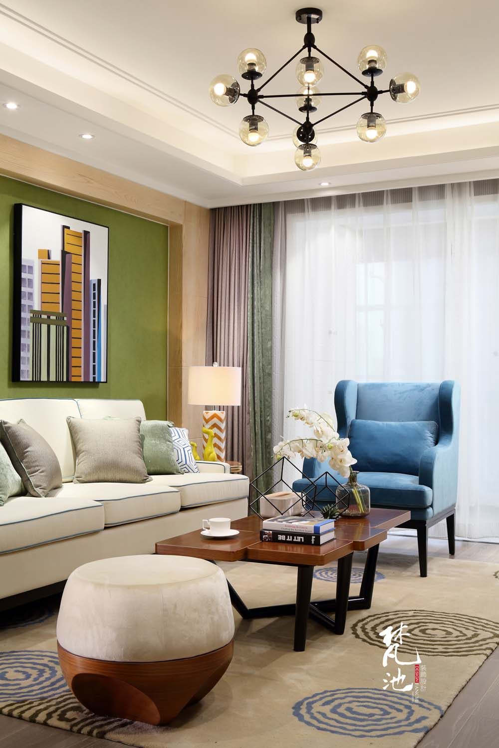 优诗美地 G4 户型 | 浪漫土耳其蓝的 95 平米幸福空间-44