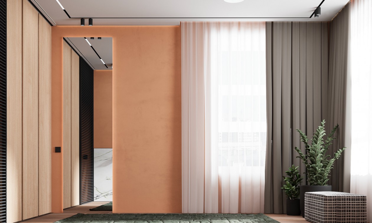 高级灰+橙色，高雅灵动，享受自由自在的快意生活-2